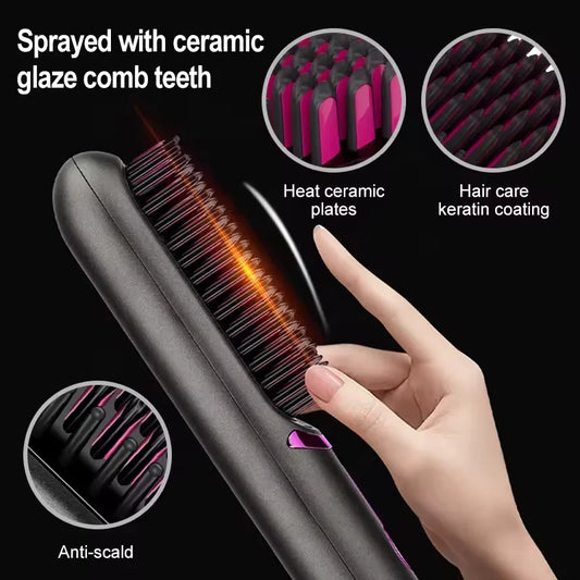 Dotter Cordless Mini Hair Straightening Brush